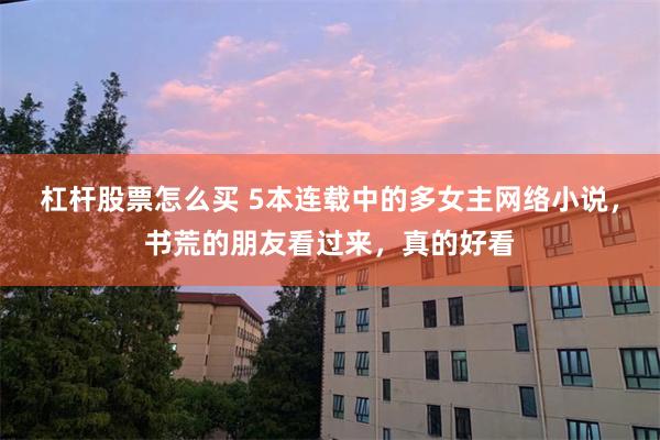 杠杆股票怎么买 5本连载中的多女主网络小说,书荒的朋友看过来,真的好看
