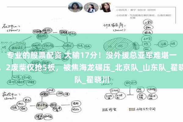 专业的股票配资 大输17分!没外援总亚军难堪一击,2废柴仅抢5板,被焦海龙碾压_北京队_山东队_翟晓川
