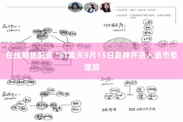 在线期货配资 *ST紫天9月15日复牌并进入退市整理期